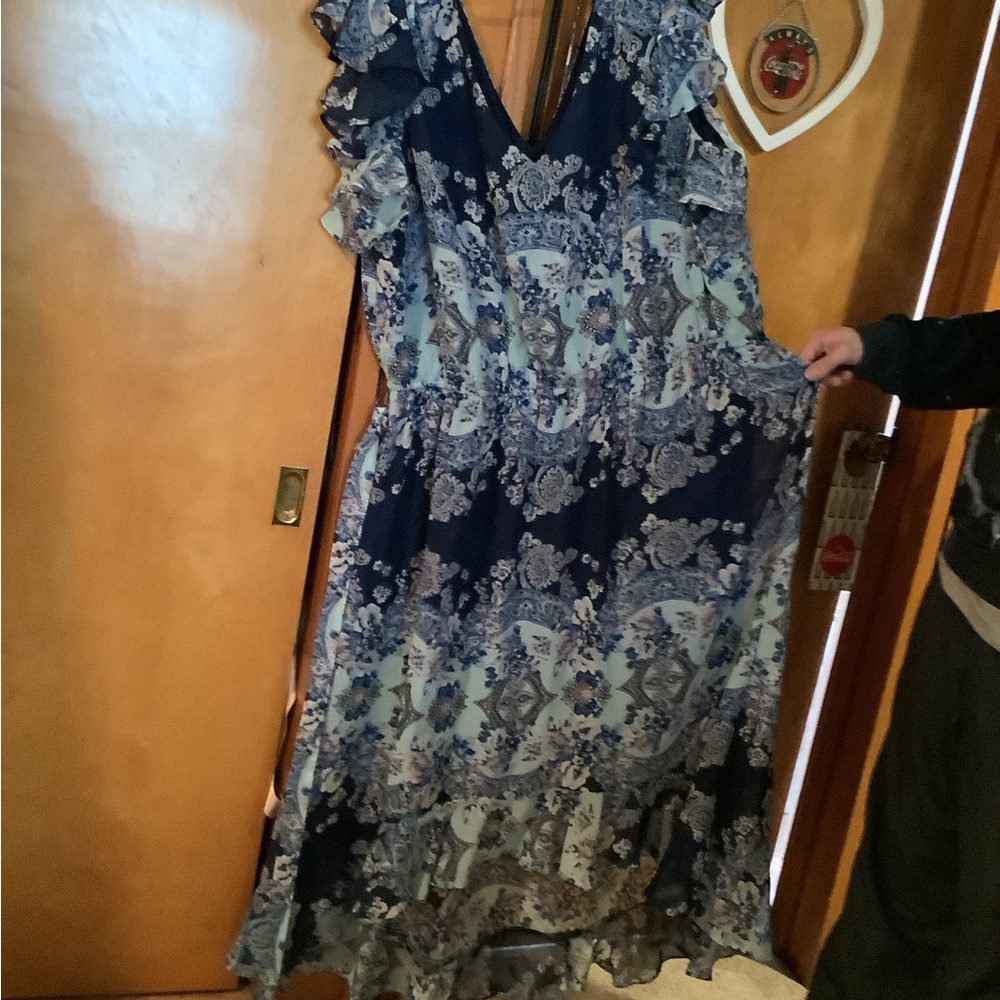 A woman’s dress made by R&K